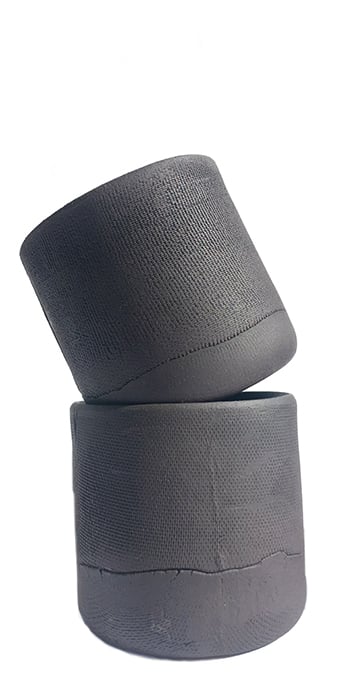 Black Stoneware Cup.