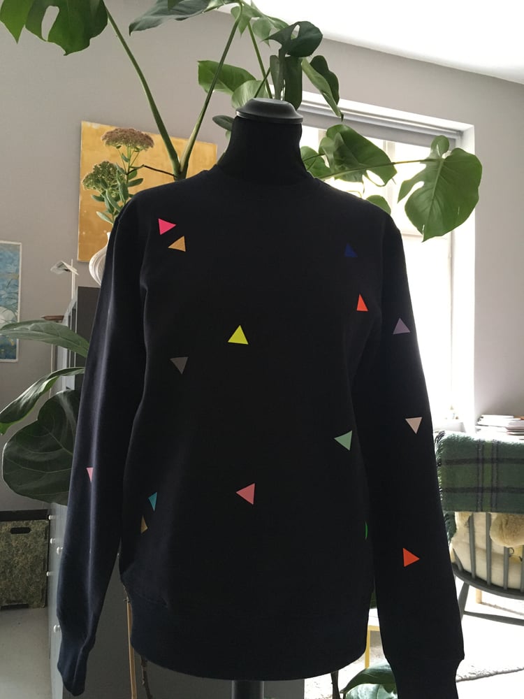 Image of Sweater Triangle navy ADULTS