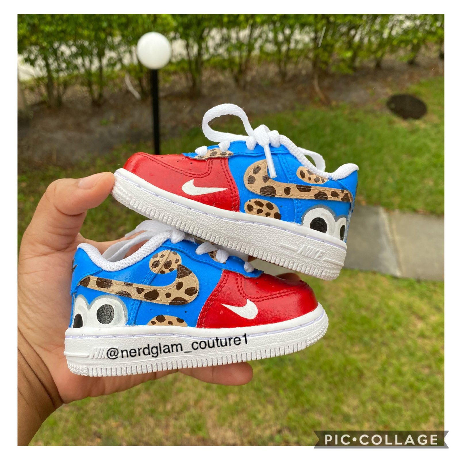 cookie monster baby shoes