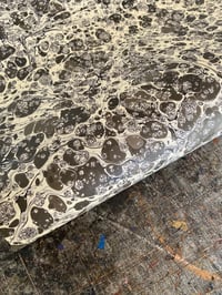 Image 3 of PRINTED Marbled Paper - 'Dublin Stone'