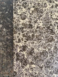Image 1 of PRINTED Marbled Paper - 'Dublin Stone'
