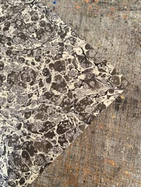 Image 5 of PRINTED Marbled Paper - 'Dublin Stone'