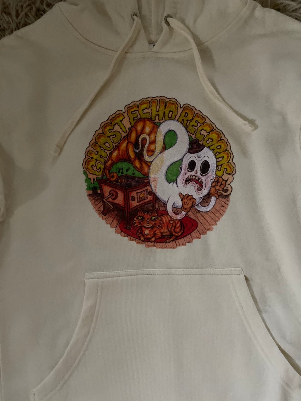Ghost Echo Records logo Hoodie