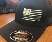 Image 1 of SECTOR/STATION ~ GREEN LINE FLEX FIT CAP
