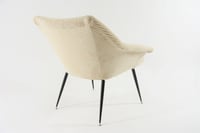 Image 2 of Fauteuils Coquilles Carrée ivoires