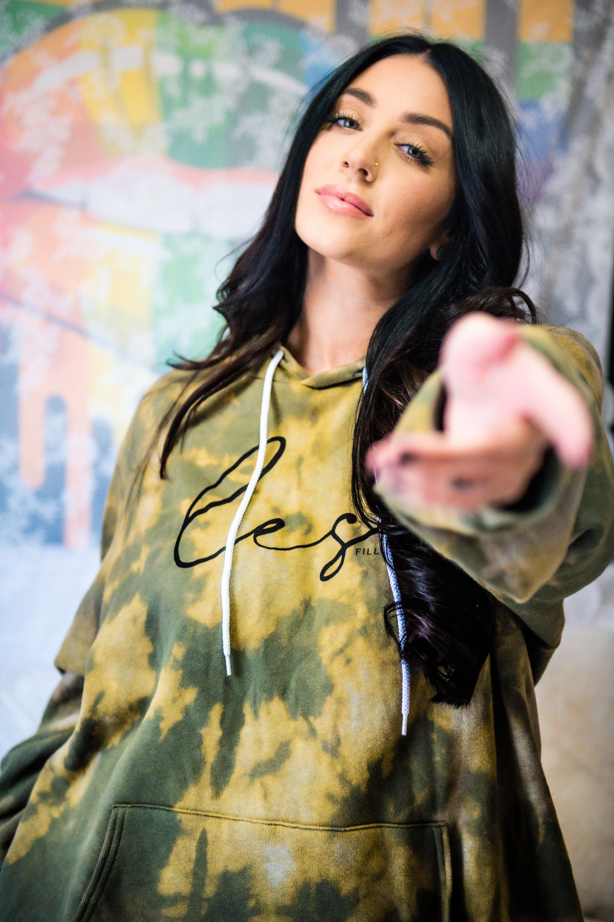 Image of Les Tie Dye Hoodie