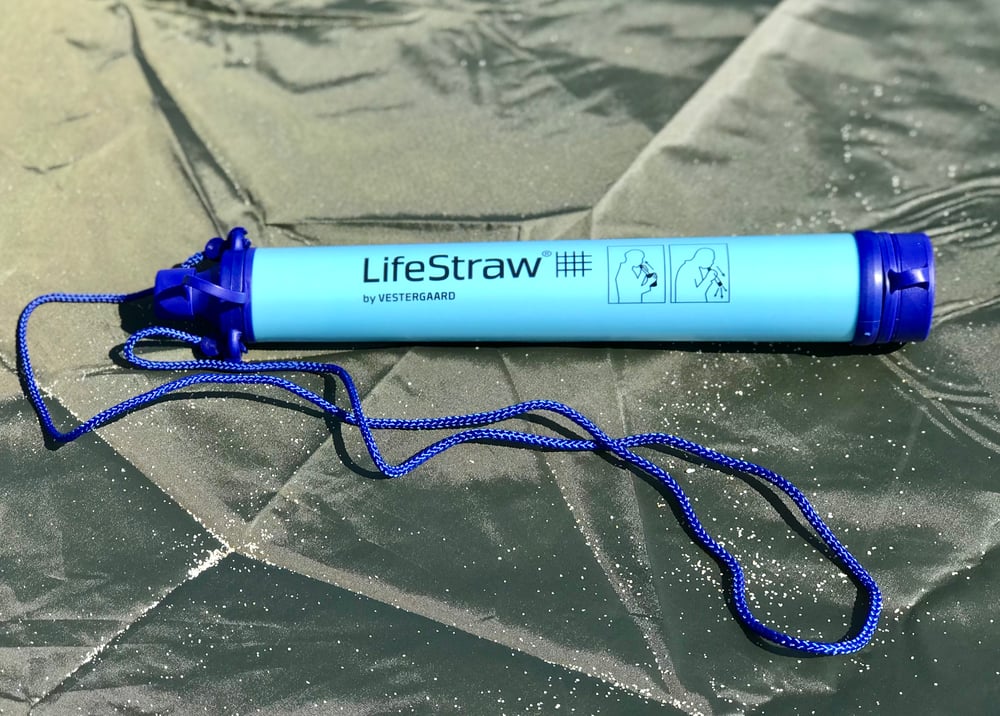 Image of 0.2 Micron Water Filter Straw