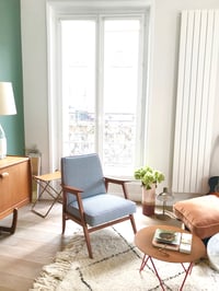 Image 5 of Fauteuil Lune pieds de poule