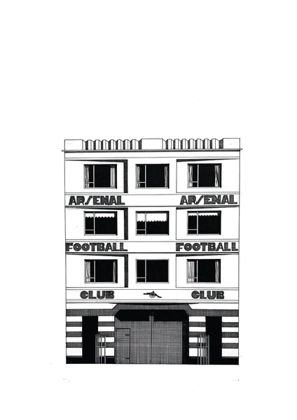 Image of Highbury. West Stand Entrance.