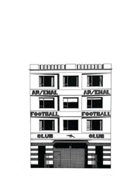 Image 1 of Highbury. West Stand Entrance.