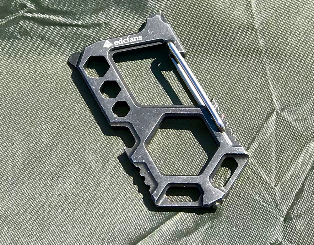 Image of Stainless Steel Emergency Multi-tool Keychain