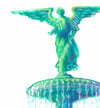 NYC Pride: Bethesda Fountain (Framed Print)