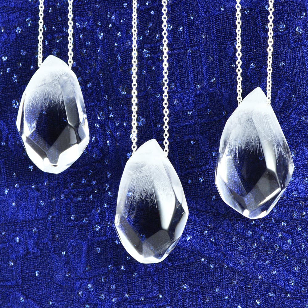 Image of Space Diamond Necklaces