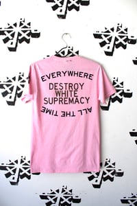 Image of organize and DWS tee in pink 