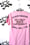 Image of organize and DWS tee in pink 