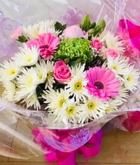 Image 2 of Blushing Pinks Handtied Bouquet