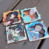 Image 1 of ATLA Wooden Charms