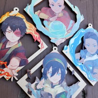 Image 3 of ATLA Wooden Charms