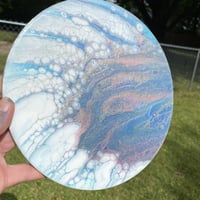 Image 2 of “Pastel Cloudscape” Fluid Painting