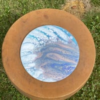 Image 4 of “Pastel Cloudscape” Fluid Painting