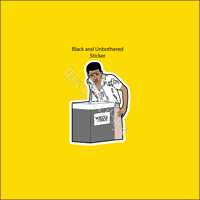Image 3 of Black and Unbothered Pin