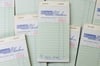 Guest Check Booklet| 100 Guest Check Papers| Junk Journal Supplies 