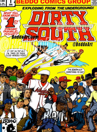 Dirty South #1 Comic Book Cover by Beddo (print or poster)