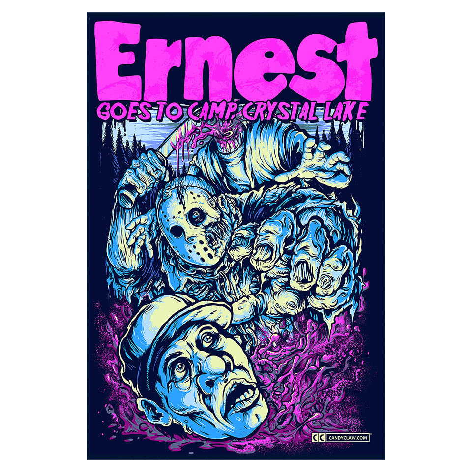 Ernest Goes to Camp Crystal Lake (Poster) V2