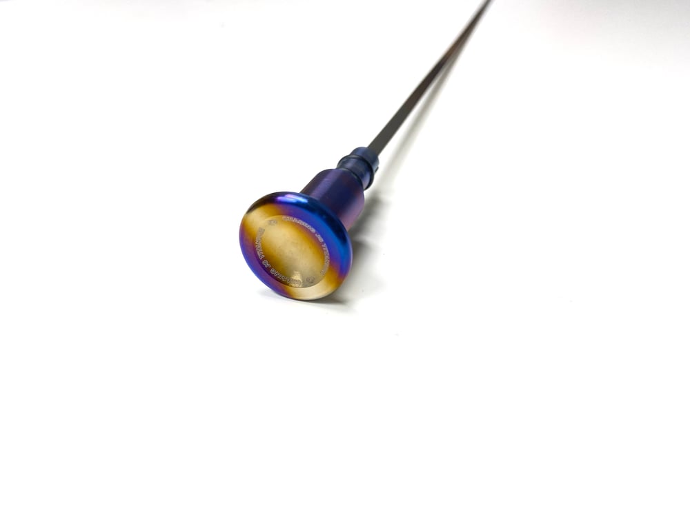 Titanium oil dip stick for Mitsubishi EVO 8/9/X