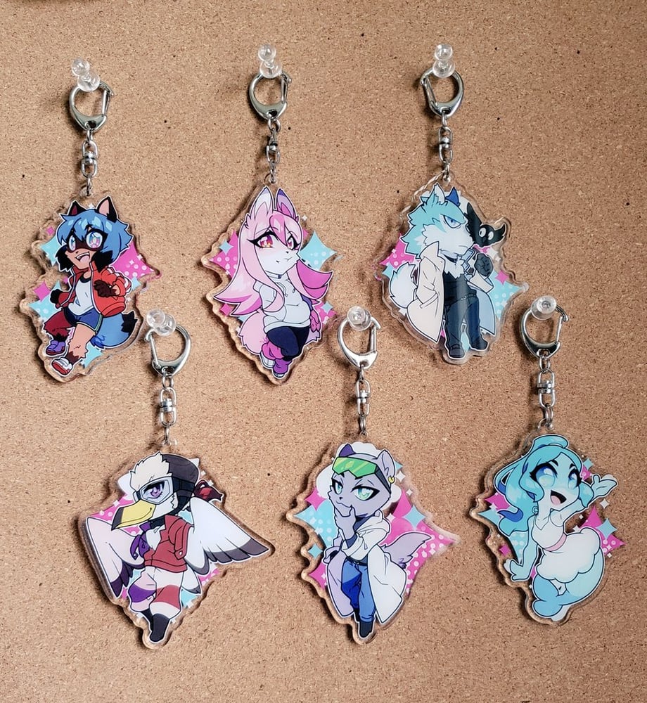 BNA Acrylic Charms | LovelessKia