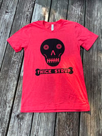 Image 1 of Thick Syrup Skull Shirt ‘red’ 