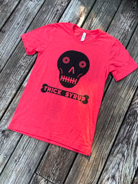 Image 3 of Thick Syrup Skull Shirt ‘red’ 