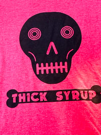Image 2 of Thick Syrup Skull Shirt ‘red’ 