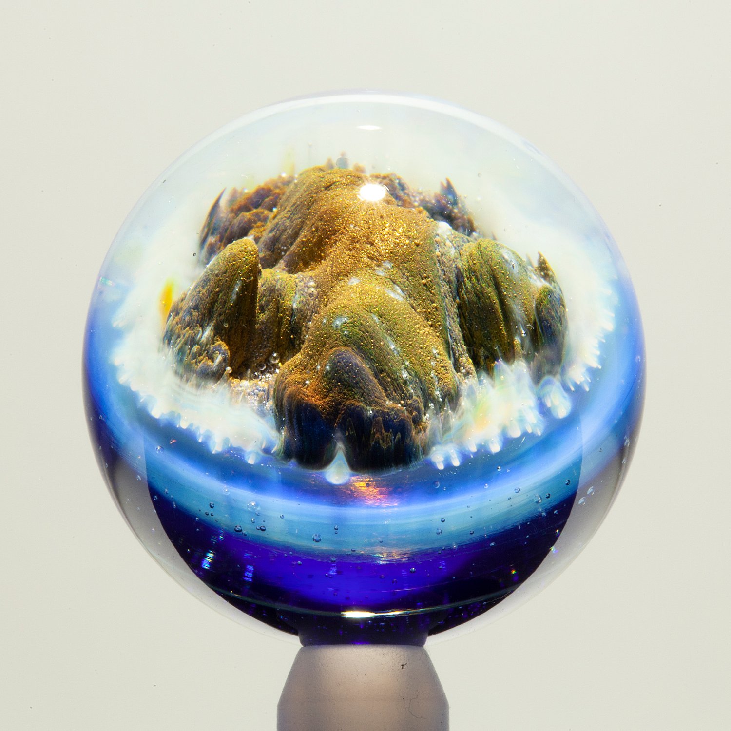 Desert Island Marble 96 / universe marbles