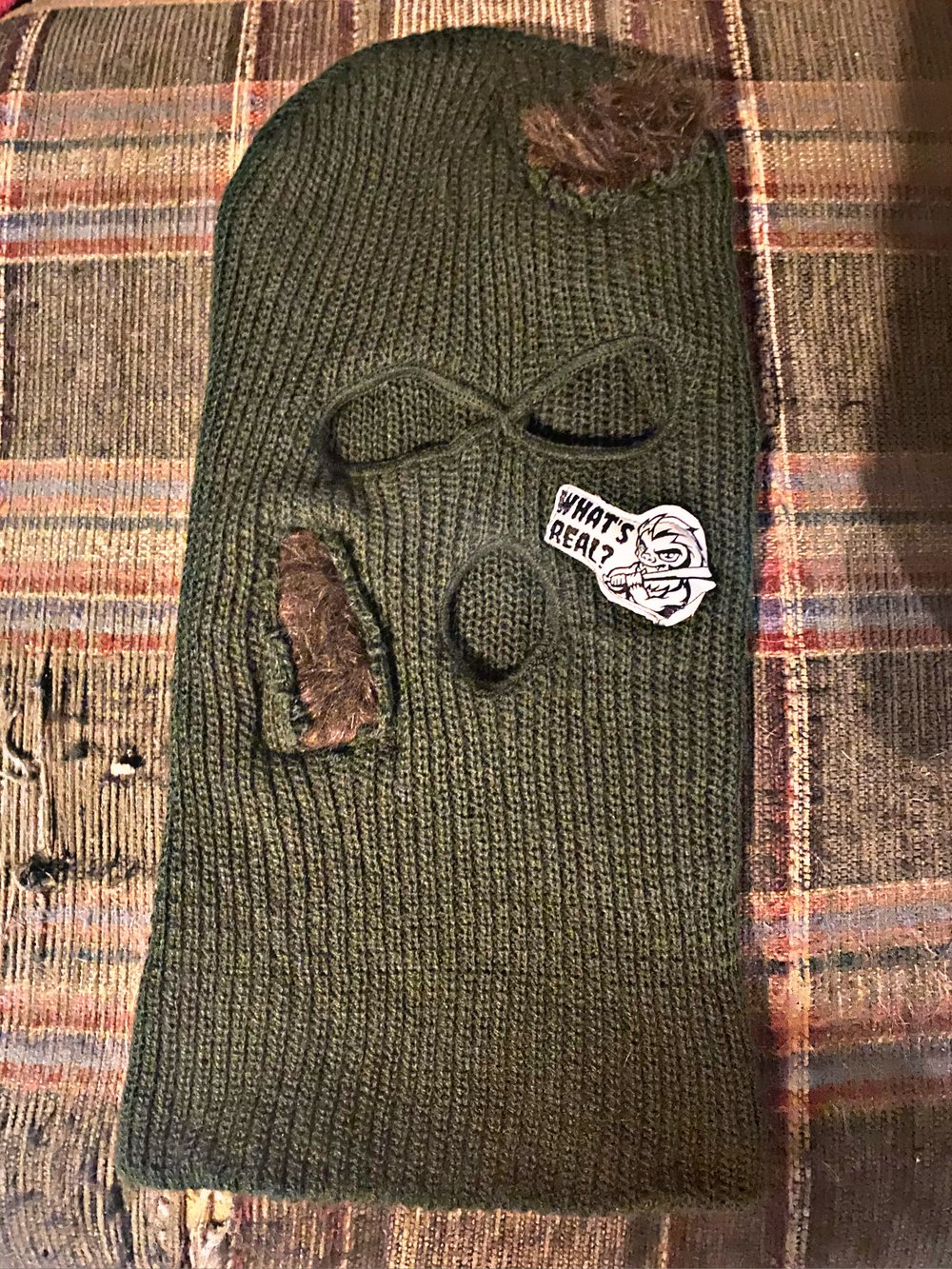 Barry The Bigfoot Ski Mask . 