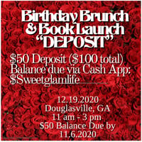 Birthday Brunch & Book Launch "DEPOSIT"