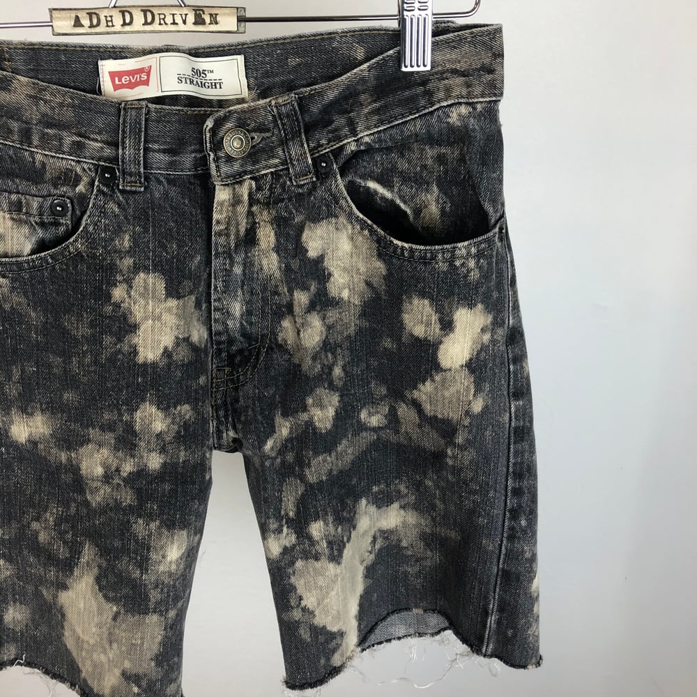 Image of Distressed vintage Levis jorts 