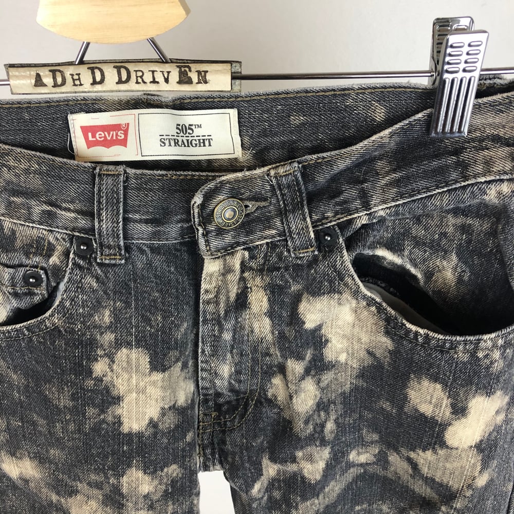 Image of Distressed vintage Levis jorts 