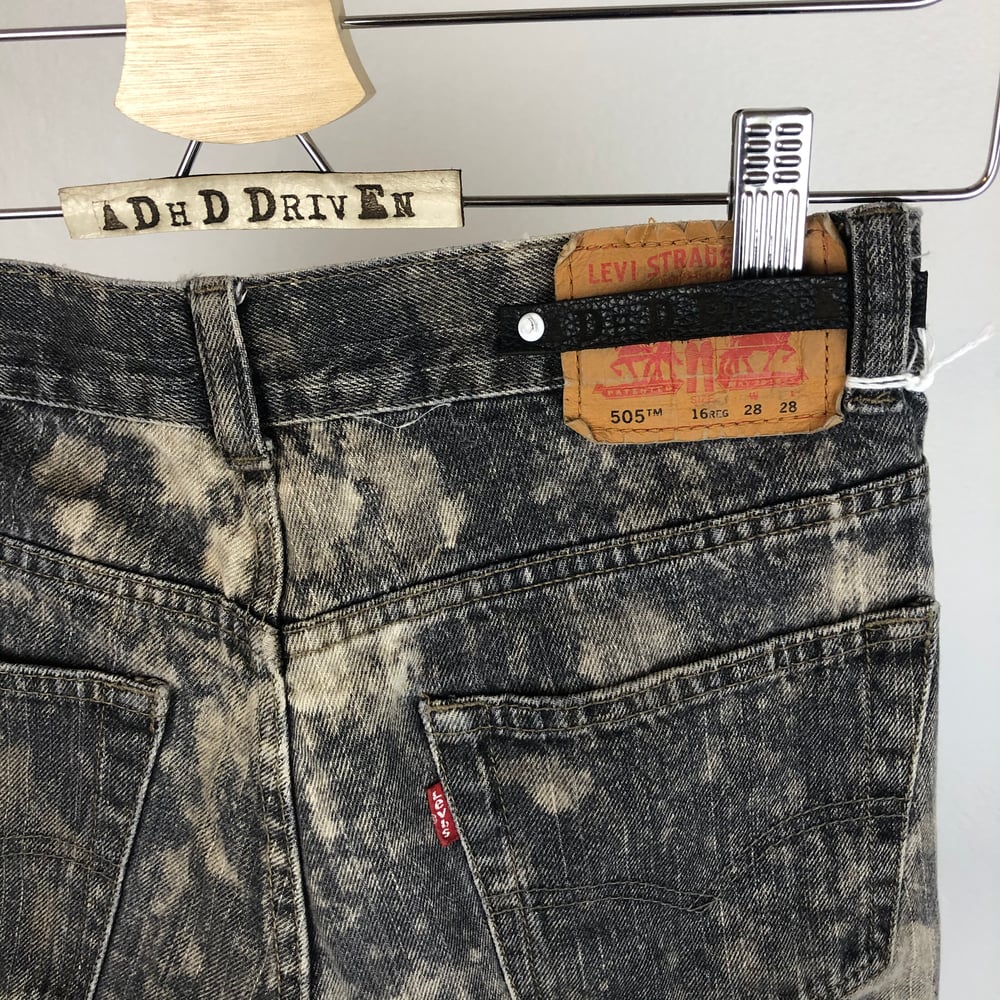 Image of Distressed vintage Levis jorts 