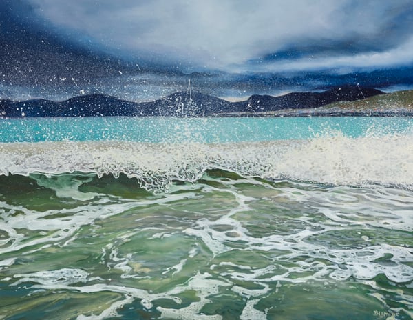 Image of Luskentyre spray Harris giclee print 