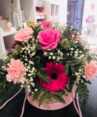 Fresh Flower Hat Box