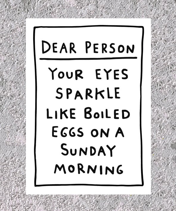 Image of Boiled Egg Print 