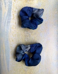 Image 1 of Blue Reflections scrunchie 1