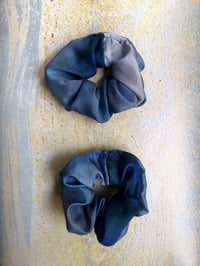 Image 1 of Blue Reflections scrunchie 2