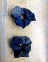 Image 1 of Blue Reflections scrunchie 5