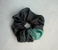 Image 1 of Green (blue shadow) scrunchie 4