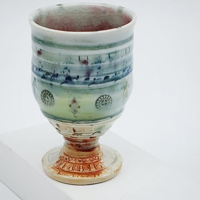 Melody Woodfired Porcelain Small Chalice