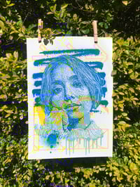 Image 1 of THE REAL / ARTIST PROOF / RISOGRAPHY LIMITED EDITION /10