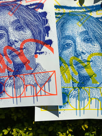 Image 5 of THE REAL / ARTIST PROOF / RISOGRAPHY LIMITED EDITION /10