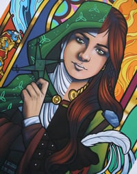 Image 2 of Brigid Of Faughart Giclée Print